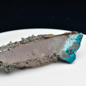 ��2019�N�E�V�Y�z�����N���\�R���N�H�[�c �y���[�ETentadora�z�R�Ychrysocolla with Quartz �b�]�E���΋�������Huancavelica Tentadora Mine�b�N���\�R���I���N�H�[�c�b�W�F���V���J�b�y���[�Y�b�����J�x��