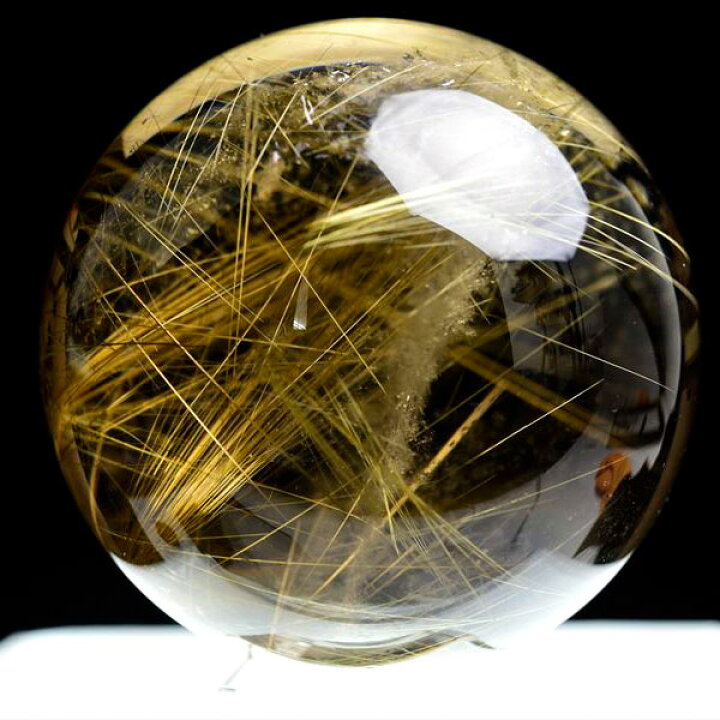 楽天市場】□大珠 約72mm珠□ 原産地より直輸入 ゴールドルチル  