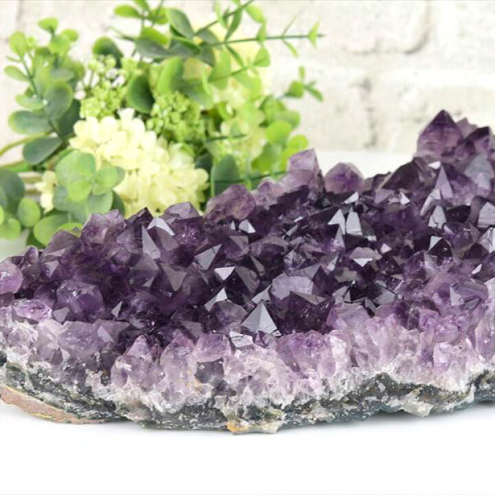 楽天市場】□約2.7kg□ アメジスト 大きめ クラスター 原石ブラジル  