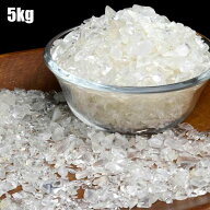 敬老の日 ギフト｜ヒマラヤ水晶 さざれ【インド・ヒマラヤ山脈産】【水晶】【たっぷり約5kg】天然石｜ヒ…