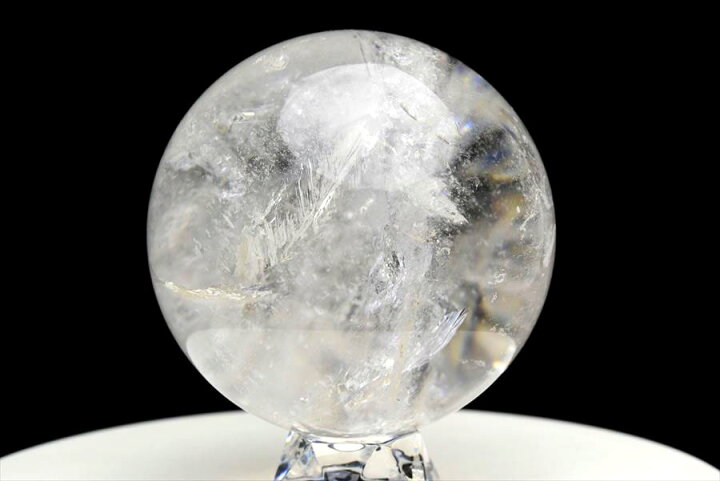 楽天市場】天然 レインボー 水晶 丸玉 スフィア虹入り水晶☆現物画像 