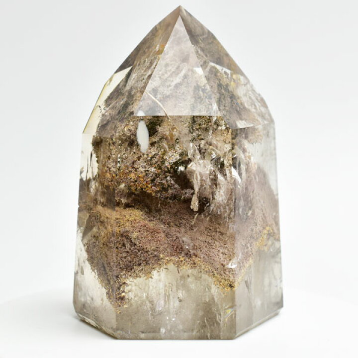 楽天市場】ガーデンファントム クォーツ ポイント 庭園水晶□ブラジル  