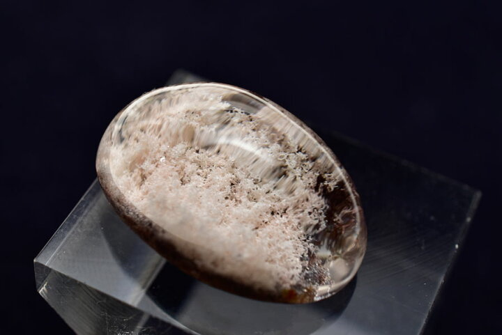 楽天市場】ホワイトガーデンクォーツ カボション ルース タンブル  