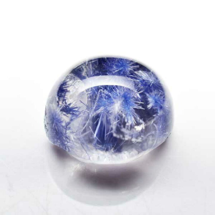 楽天市場】デュモルチェライトインクォーツ ルース タンブル  