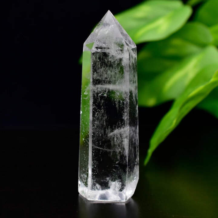 楽天市場】水晶 六角柱 ポイント ◇ミニサイズ◇【約57.8g】透明度抜群 