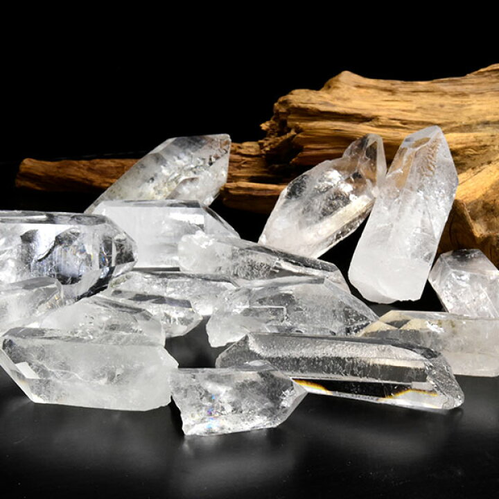 楽天市場】水晶 単結晶 ポイント アソートセット 【約200gセット 