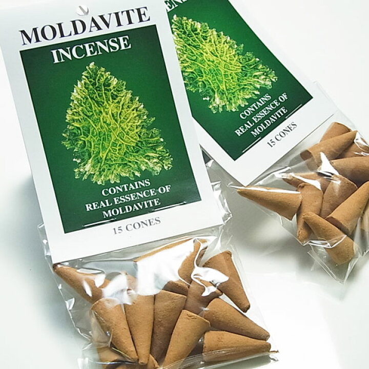 楽天市場】モルダバイト お香 【MOLDAVITE INCENSE】送料無料□コーン 