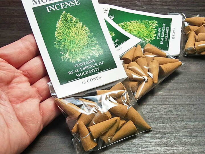 楽天市場】モルダバイト お香 【MOLDAVITE INCENSE】送料無料□コーン 