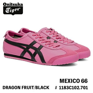 IjcJ^CK[ Xj[J[ Onitsuka Tiger MEXICO 66 LVR 66 1183C102.701 DRAGON FRUIT/BLACK hSt[c(sN) ubN V[Y Y fB[X