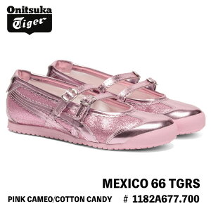 �I�j�c�J�^�C�K�[ �X�j�[�J�[ Onitsuka Tiger MEXICO 66 TGRS ���L�V�R66 �����[�W�F�[�� # 1182A677.700 PINK CAMEO/COTTON CANDY�V���[�Y