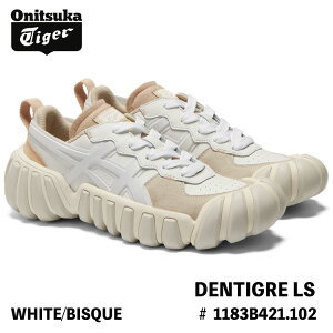 �I�j�c�J�^�C�K�[ �X�j�[�J�[ Onitsuka Tiger DENTIGRE LS �f���e�B�O�� LS 1183B421.102 WHITE/BISQUE �z���C�g �r�X�N