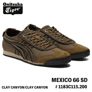 IjcJ^CK[ Xj[J[ Onitsuka Tiger MEXICO 66 SD LVR 66 SD Y fB[Y CLAY CANYON/CLAY CANYON uE 1183C115.200 V[Y