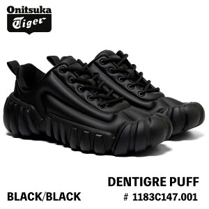 IjcJ^CK[ Xj[J[ Onitsuka Tiger DENTIGRE PUFF feBO pt 1183C147.001 BLACK/BLACK ubNubN