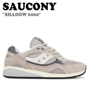 TbJj[ Xj[J[ SAUCONY Y fB[X SHADOW 6000 Vh[ GRAY O[ S70441-46 V[Y