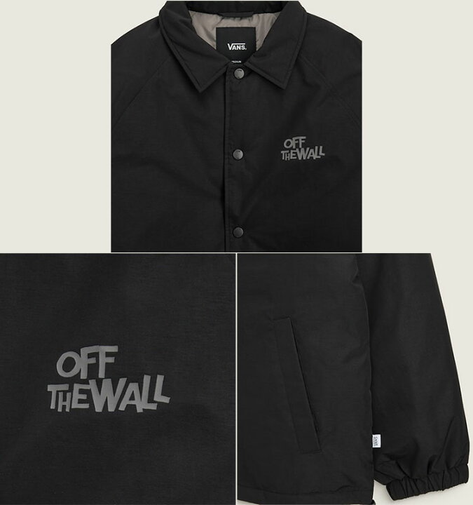 楽天市場】バンズ コーチジャケット VANS コーチジャケット Vans 