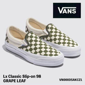 oY Xb| Xj[J[ VANS Xb| VANS-LX CLASSIC SLIP-ON REISSUE 98 GRAPE LEAF VN000D5AKCZ1 NVbNXb| V[98 `FbJ[{[h O[v[t