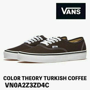 oY Xj[J[ VANS Xj[J[ AUTHENTIC VN0A2Z3ZD4C COLOR THEORY TURKISH COFFEE I[ZeBbN R[q[ V[Y