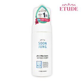 ETUDE HOUSE エチュードハウス SOON JUNG(スンジョン)弱酸性 6.5 ホイップ クレンザー 150ml 洗顔料 低刺激 クレンジング 韓国コスメ 正規品 国内発送