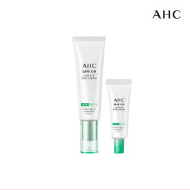 AHC エーエイチシー セーフオンエッセンスサンクリームSPF50+PA++++ 50ml+20ml 紫外線遮断 日焼け止め べたつかない 保湿 韓国コスメ 国内発送