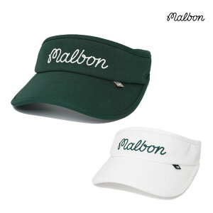 }{St ToCU[ MALBON GOLF fB[X Y BASIC UNISEX VISOR x[VbN jZbNX oCU[ WHITE zCg GREEN O[ M5143PVS01WHT/GRN ACC