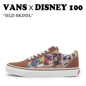 oY Xj[J[ VANS X DISNEY 100 Y fB[X OLD SKOOL fBYj[100 I[hXN[ SCRAPBOOK MULTI XNbvubN }` VN0005UFBMB V[Y