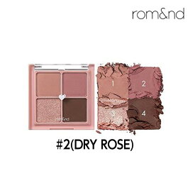 ROMAND ベターザンアイズ 02 DRY ROSE 6.5g BETTER THAN EYES シャドウ パレット rom&nd アイメイク イエベ ブルベ 韓国コスメ 正規品 国内発送