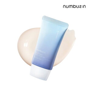 NUMBUZIN �i���o�[�Y�C�� No.1 �s���A�O���X �N���[�� �g�[���A�b�v SPF50+ PA++++ 50ml ���Ă��~�� �ێ� �g�[���A�b�v �؍��R�X�� ��������