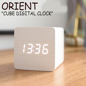 IGg v ORIENT CUBE DIGITAL CLOCK L[u fW^ NbN WHITE zCg ؍G OT1608ODW ACC