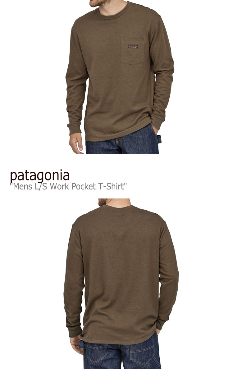 楽天市場】パタゴニア ロンT patagonia メンズ Mens L/S Work Pocket T