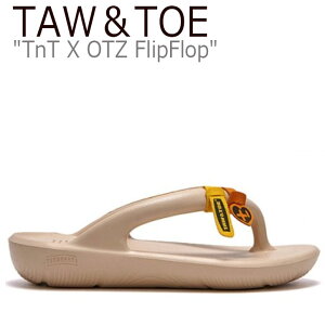 �g�[���g�[ �T���_�� TAW��TOE �����Y ���f�B�[�X TnT X OTZ FlipFlop TnT X OTZ �t���b�v �t���b�v BEIGE �x�[�W�� FLOTBS1X04 �V���[�Y