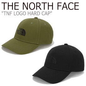 ノースフェイス キャップ THE NORTH FACE メンズ レディース TNF LOGO HARD CAP ロゴ ハードキャップ KHAKI カーキ BLACK ブラック NE3CM52A/B ACC 【中古】未使用品