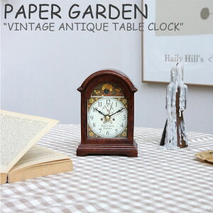 y[p[K[f uv PAPER GARDEN VINTAGE ANTIQUE TABLE CLOCK Be[W AeB[N e[u NbN ؍G 4720593049 ACC