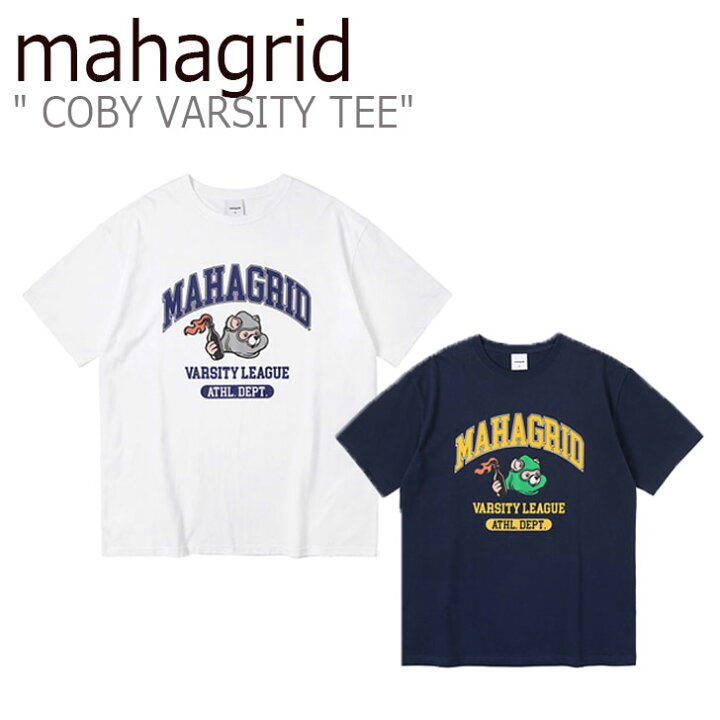 楽天市場】マハグリッド Tシャツ mahagrid メンズ レディース COBY VARSITY TEE コビー バーシティー Tシャツ NAVY ネイビー WHITE ホワイト MG2BSMT535A 半袖 ウェア : upsuke 楽天市場】マハグリッド Tシャツ mahagrid メンズ レディース COBY VARSITY TEE コビー バーシティー Tシャツ NAVY ネイビー WHITE ホワイト MG2BSMT535A 半袖 ウェア : upsuke