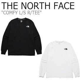 ノースフェイス Tシャツ THE NORTH FACE メンズ レディース COMFY L/S R/TEE コンフィー ロングスリーブ ラウンドTEE BLACK ブラック WHITE ホワイト NT7TM51J/K ウェア【中古】未使用品