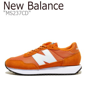 ニューバランス 237 スニーカー New Balance メンズ レディース MS 237 CD ORANGE オレンジ MS237CD シューズ 【中古】未使用品