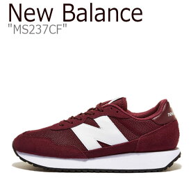 ニューバランス 237 スニーカー New Balance メンズ レディース MS 237 CF WINE RED ワインレッド MS237CF シューズ 【中古】未使用品