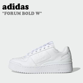 アディダス スニーカー adidas メンズ レディース FORUM BOLD W フォーラム ボールド W WHITE ホワイト FY9042 シューズ 【中古】未使用品