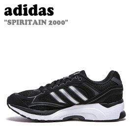 アディダス スニーカー adidas メンズ レディース SPIRITAIN 2000 スピリテイン 2000 BLACK ブラック SILVER シルバー GY8010 FLADBA3U37 シューズ 【中古】未使用品