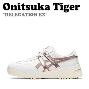 IjcJ^CK[ Xj[J[ Onitsuka Tiger Y fB[X DELEGATION EX fQ[V EX WHITE zCg ROSE GOLD [YS[h 1183B783-101 V[Y