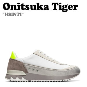 IjcJ^CK[ Xj[J[ Onitsuka Tiger Y fB[X HSINTI wVeB WHITE SAFETY YELLOW zCg Z[teB[ CG[ 1183A387.105 V[Y