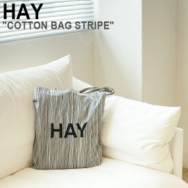 ヘイ トートバッグ HAY メンズ レディース COTTON BAG STRIPE コットンバッグ ストライプ stripe ストライプ色 700185 バッグ