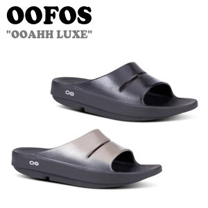 E[tHX T_ OOFOS Y fB[X OOAHH LUXE E[A[ NX RECOVERY SANDAL Jo[T_ BLACK ubN LATTE be V[Y