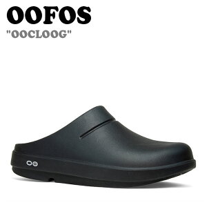 E[tHX T_ OOFOS Y fB[X OOCLOOG E[NbO RECOVERY SANDAL Jo[T_ BLACK ubN V[Y