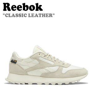 ���[�{�b�N �X�j�[�J�[ REEBOK �����Y ���f�B�[�X CLASSIC LEATHER �N���V�b�N ���U�[ LIGHT BEIGE ���C�g�x�[�W�� GY1527 RESO2FJ3UI1 �V���[�Y