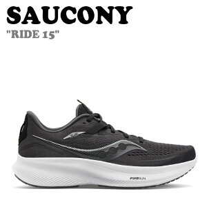 �T�b�J�j�[ �X�j�[�J�[ SAUCONY ���f�B�[�X RIDE 15 ���C�h 15 BLACK �u���b�N WHITE �z���C�g S10730-05 �V���[�Y