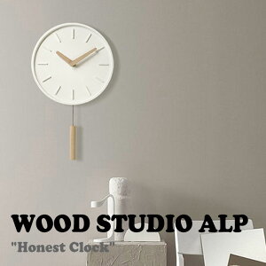 �E�b�h�X�^�W�I�A���v �|�����v WOOD STUDIO ALP ���K�̔��X Honest Clock �I�l�X�g �N���b�N �؍��C���e���A �؍��u�����h 3761072 ACC