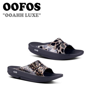 E[tHX T_ OOFOS fB[X OOAHH LUXE E[A[ NX RECOVERY SANDAL Jo[T_ LEOPARD Ip[h CHEETAH `[^[ V[Y