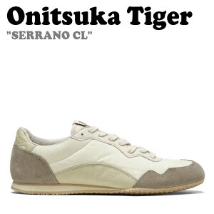 IjcJ^CK[ Xj[J[ Onitsuka Tiger Y fB[X SERRANO CL Z[m CL CREAM N[ PUTTY peB 1183B886-100 V[Y