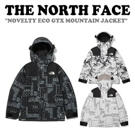 ノースフェイス マウンテンジャケット THE NORTH FACE NOVELTY ECO GTX MOUNTAIN JACKET ノベルティ エコ ゴアテックス マウンテン ジャケット MATT BLACK マット ブラック NUTRAL GRAY ナチュラル グレー SNOW WHITE スノー ホワイト NJ2GN60A/B/C ウェア 【中古】未使用品