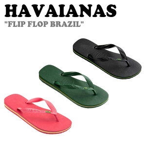 nCAiX T_ HAVAIANAS Y fB[X FLIP FLOP BRAZIL tbv tbv uW PINK sN GREEN O[ BLACK ubN 4000032_3NP/3AM/3BK V[Y